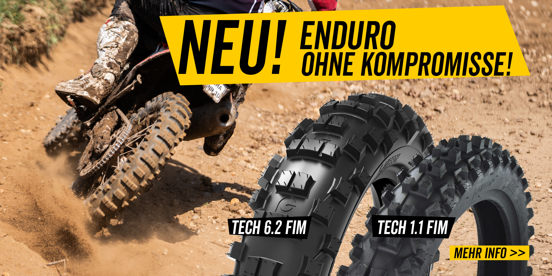 NEU! Enduro ohne Kompromisse – GIBSON TECH 6.2 FIM und TECH 1.1 FIM