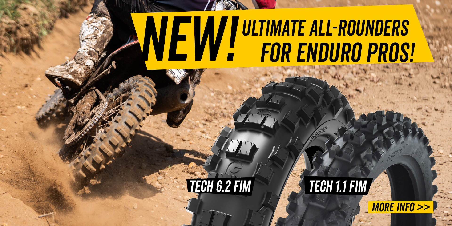 NEW! Ultimate all-rounders for enduro pros – GIBSON TECH 6.2 FIM and TECH 1.1 FIM
