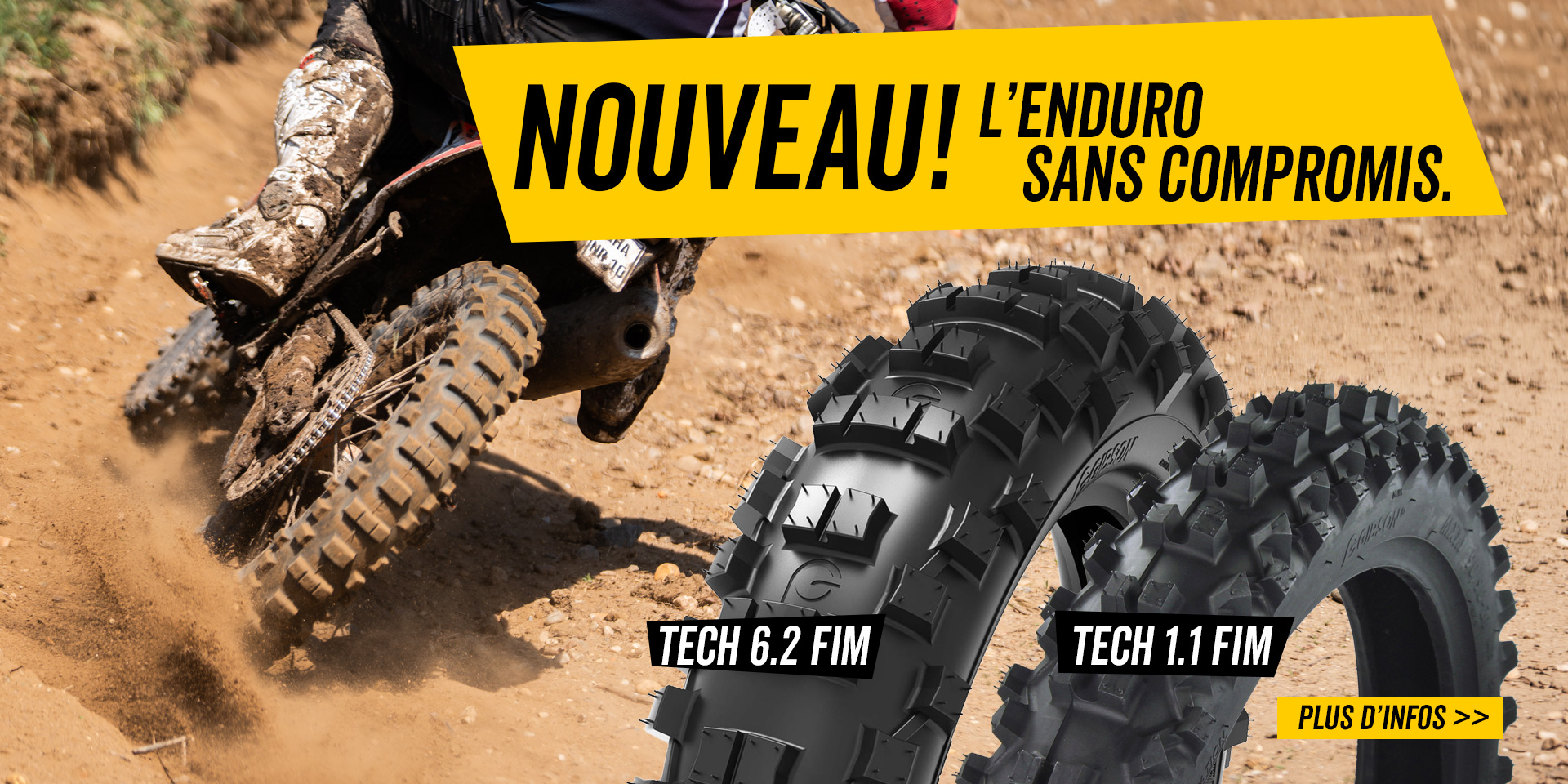 NOUVEAU ! L’enduro sans compromis – GIBSON TECH 6.2 FIM et TECH 1.1 FIM